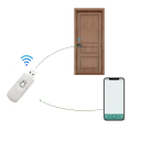 Intelligens hengerzár ajtókhoz WiFi ujjlenyomat Bluetooth alkalmazás billentyűzet IC kártya USB vészhelyzeti tápegység lakásokhoz 7