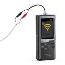 Intelligens kábelkereső és RJ45/RJ11 hálózati tesztelő PoE teszttel, 2,4" színes kijelző, 1500 mAh, USB-C, fekete-szürke, javításhoz 4