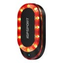 Intelligent Radar Rear Light for Bicycle iGPSPORT SR Mini 7 Light Modes 2 x 3.6 x 7.7 cm IPX7 Black with Red LEDs 2