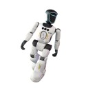 Intelligente afstandsbediening robot met gebarenherkenning beweegbare gewrichten ademend licht opnamefunctie lithiumbatterij witte speelgoed 2