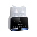 Intelligente Thermoskanne für Babyflaschen mit Milchwärmer und Flaschensterilisator, 220V, PP, schwarze Farbe 3