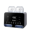 Intelligente Thermoskanne für Babyflaschen mit Milchwärmer und Flaschensterilisator, 220V, PP, schwarze Farbe 5