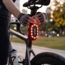 Intelligentes Radar-Rücklicht für das Fahrrad iGPSPORT SR mini 7 Lichtmodi 2 x 3,6 x 7,7 cm Schutzart IPX7 Schwarz mit roten LEDs 6