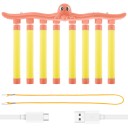 Interactieve game met vallende stokken 8 stuks Plastic oplaadbaar speelgoed Ontwikkelt waakzaamheid en coördinatie Snelheidsreactiespel voor kinderen 2