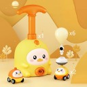 Interactive Pumping Toy with Balloons and Car Educational Physics Set for Children Development of Motor Skills and Creativity Safe Play without Batteries 2