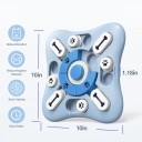 Interactive Puzzle Toy for Dogs and Cats with Treat Dispenser IQ Training Slow Feeding Non-Slip Bowl 2
