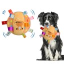 Interactive Soft Ball for Dogs 13 cm Fleece Toy with Jingle Bells for Chewing, Tugging and Fun Play 5