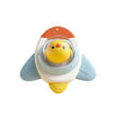 Interaktive Beruhigungsspielzeug 10,5 cm Huhn im Flugzeug Saugnapf für Tisch und Boden Frühe Bildung Sinnesmotorisches Spiel für kleine Kinder 3