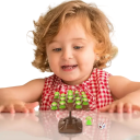 Interaktive Tischspiel für Eltern und Kinder Balancierende Äffchen auf dem Baum Würfel, Äffchen und Grundplatte im Paket Spaßiges Familienspiel für jeden Anlass 5