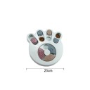 Interaktivní hlavolamová miska pro psy a kočky pomalé krmení proti hltání výcviková hračka s dávkovačem pamlsků 23 cm 1