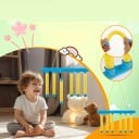 Interaktivt spel med fallande pinnar Plastiskt spel för barn och vuxna Utvecklar reaktionsförmåga, koordination och snabba reaktioner 4