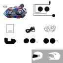 Intercom pentru motocicletă Y20 cu microfon moale Bluetooth 5.3 IPX6 Rezistent la apă Durată de viață de până la 68 de ore 4