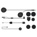 Intercomunicador de malla Fodsports FX7 con Bluetooth 5.4, para 10 usuarios, 2000 m, radio FM, altavoces ENC HIFI de 40 mm, resistencia al agua IP67 2
