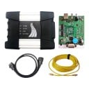 Interface de diagnostic ICOM Next V153 pour BMW et Mini Cooper noir avec câble OBD et câble LAN jaune pour la programmation des unités de contrôle 1