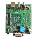 Interface de Diagnóstico ICOM Next V153 para BMW e Mini Cooper preto com cabo OBD e cabo LAN amarelo para programação de unidades de controlo 7