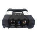 Interfaz de diagnóstico ICOM Next V153 para BMW y Mini Cooper negra con cable OBD y cable LAN amarillo para programación de unidades de control 4