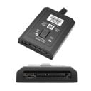 Intern HDD til Xbox 360 Slim 100 x 70 x 10 mm med en kapacitet på 320 GB i sort plastisk kabinet til spil og spildata som erstatningsdisk 4