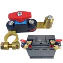 Interruptor de batería con rotación bidireccional, polo positivo y negativo universal, facilita la instalación y reparación de arneses de cables 2