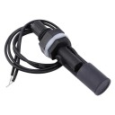 Interruptor de nível de água com flutuador lateral horizontal em plástico PP rosca M16, 110V DC 0.5A, cabo 350 mm, para aquários e tanques, preto 4