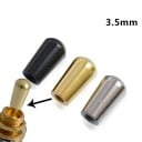Interruptor metálico de 3 vías de 3,5 mm con rosca Repuesto para guitarra Interruptor de pastillas con punta metálica Interruptor duradero 6