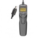 Intervallometro a tempo con timer LCD Hanpusen TR90 N10 per Nikon Cavo di scatto Nero Per riprese a intervallo e lunghe esposizioni 1
