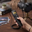 Intervallometro a tempo con timer LCD Hanpusen TR90 N8 per Nikon D850 Scatto a cavo Nero Per riprese in time-lapse e lunghe esposizioni 5