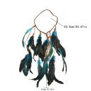 Intialainen pääkoriste sulilla 52,5 x 41 cm Karnevaaliintialainen pääkoriste Asuste karnevaaleille festivaaleille cosplay-juhliin 3