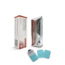 Intraorálny zubný rentgenový film 3 × 4 cm 100 ks/krabica HD tyrkysový pre stomatológiu, radioviziograf a digitálne fotoaparáty 5