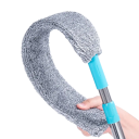 Intrekbare microvezelstofborstel met telescopische steel 91-137 cm Flexibele kop Reiniging onder apparaten en meubels Huis schoonmaken 7