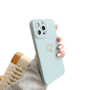 iPhone 16 Herz Silikonhülle iPhone 16 Bunte Herz Silikonhülle iPhone 16 Love Soft Cover 6