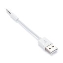 iPod-opladerkabel 3,5 mm jackstik til USB 2.0 M/M 2