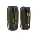 IRIN IN-80 Drahtloser Sender und Empfänger für Gitarre mit integriertem Verstärker, stabiles Signal, 6,35-mm-Buchse, Farbe Schwarz, kompatibles System 6