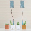 Irrigation bag for drip watering of plants Hanging bag with 1.2 m hose Flow regulator and spike Suitable for holidays and home 6