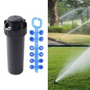 Irrigatore da giardino estraibile regolabile 45–360° lunghezza 18,5 cm connessione 3/4" per irrigazione automatica del prato 3