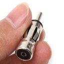 ISO DIN Antenna Adapter for Car Radio Adapter between antenna connector and radio Metal body with PVC elements Dimensions 4 x 0.9 cm 2