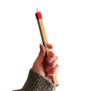 Isqueiro longo em forma de fósforo Isqueiro de uma só cor para velas lareira grelhador Isqueiro longo prático para o lar 2