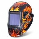 Itsehimmentävä hitsausmaski UN9K 4 anturia Näkökenttä 100 x 97 mm True Color Optiikka 1/1/1/1 ARC MIG ja plasmalle 1