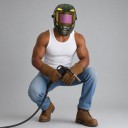 Itsehimmentävä ladattava hitsauskypärä True Color Näköala 11,3 x 8,9 cm Tummuus 4/5-9/9-13 Materiaali PA Hitsaukseen 4