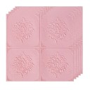 Itseliimautuva seinätapetti 70 cm x 70 cm 5 kpl 42