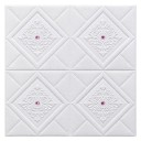 Itseliimautuva seinätapetti 70 cm x 70 cm 5 kpl 43