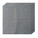 Itseliimautuva seinätapetti 70 cm x 70 cm 5 kpl 58