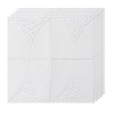 Itseliimautuva seinätapetti 70 cm x 70 cm 5 kpl 20