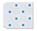 Itseliimautuva seinätapetti 70 cm x 70 cm 5 kpl 8