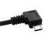 Ívelt adapter Micro USB - USB 2.0 2