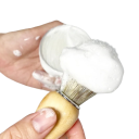 Jabón de afeitar para hombres Espuma de afeitar sólida con aroma a menta 60 g Jabón de afeitar para pieles sensibles 2