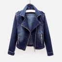 Jachetă de denim de damă P2003 4