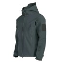 Jachetă de iarnă pentru bărbați, impermeabilă, cu glugă și fermoar, cu buzunare, BUMBAC POLIESTER, disponibile în culori variate 3