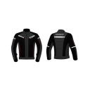 Jachetă de motociclist din nylon cu fermoar și buzunare Impermeabilă Fodera detașabilă 5x protecții EVA 5