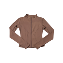 Jachetă sport pentru femei cu guler înalt Croială slim fit Material cu uscare rapidă Design funcțional respirabil Jachetă ușoară pentru antrenament 7