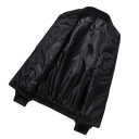 Jachetă ușoară cu fermoar și căptușeală Jachetă de tranziție la modă pentru oraș Jachetă sport cu tiv elastic Jachetă elegantă 6